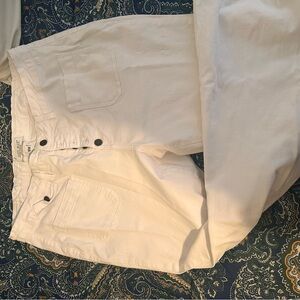 Judy Blue Cream Button-Fly Jeans